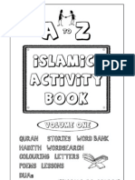 Islamic Activity Book for Kids Vol 1