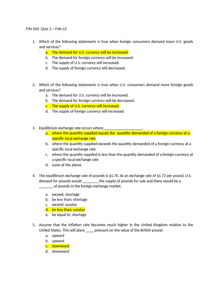 Study Guide Exam 2 | PDF | Put Option | Option (Finance)