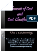 Elements of Cost