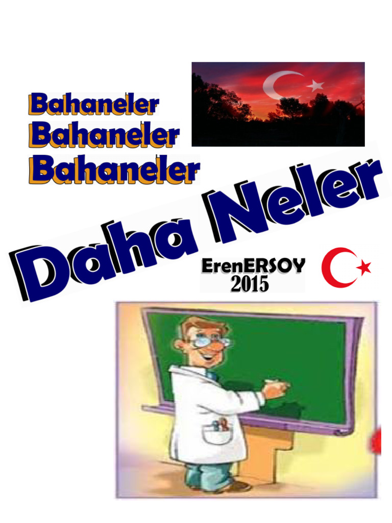 Bahaneler pdf