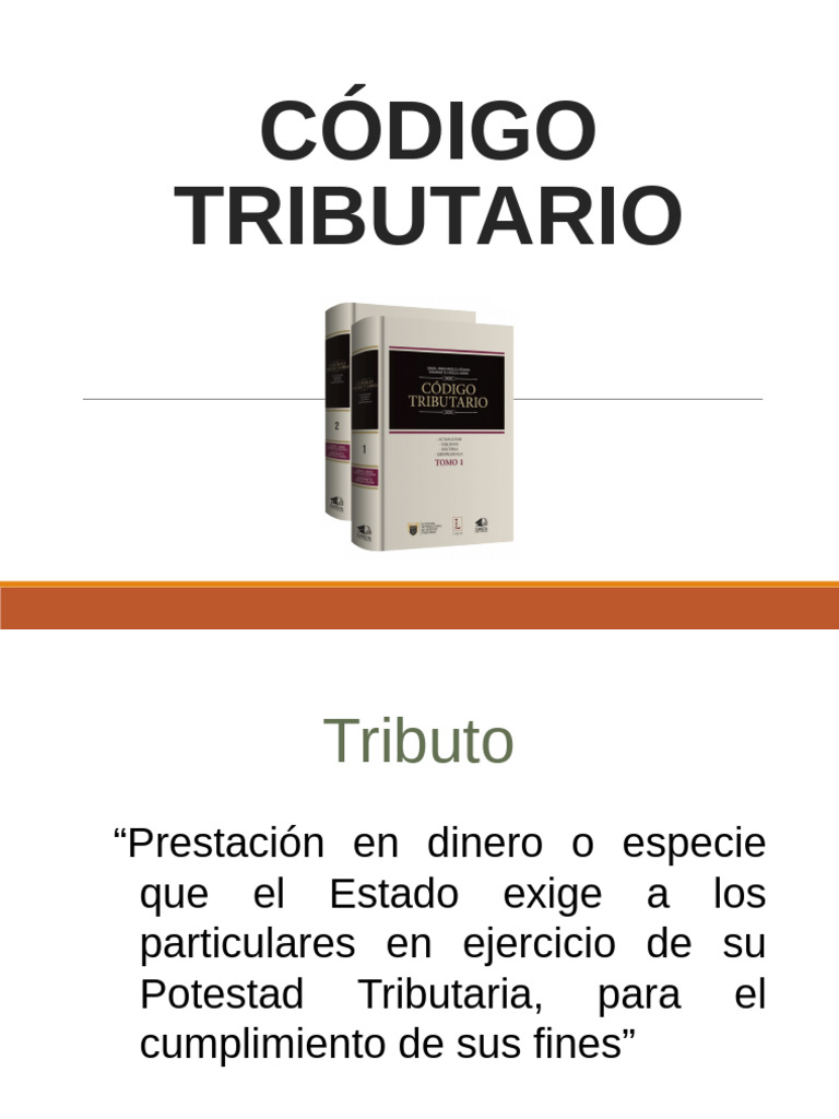 Conceptos Clave del Código Tributario | PDF | Estatuto de limitaciones ...