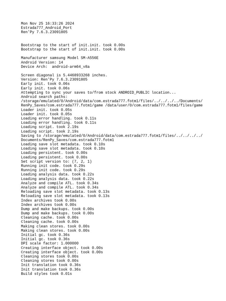 Log | PDF | Texture Mapping | Booting