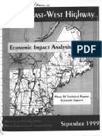 Maine East-West Highway Economic Impact - Phase 3 Summary