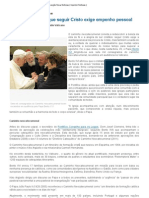 Bento XVI Fala A Consagrados