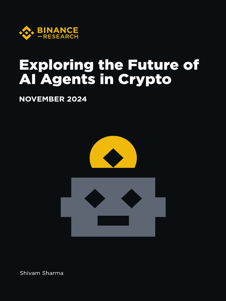 Future of AI Agents in Crypto | PDF | Artificial Intelligence ...