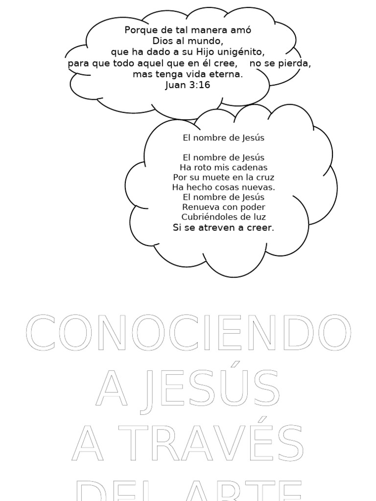 Conociendo A Jesús | PDF