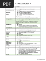Austrian Swear Words and Insults | PDF | Lexicology | Lexicography