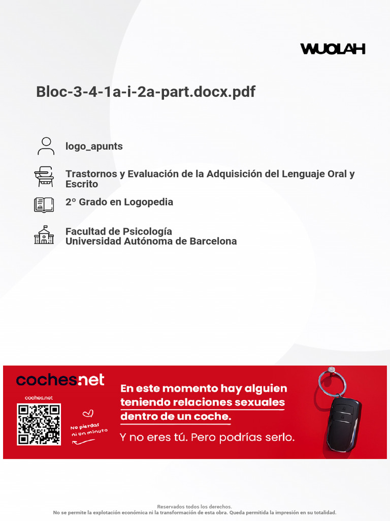 Bloc 3 4 1a I 2a Part | PDF