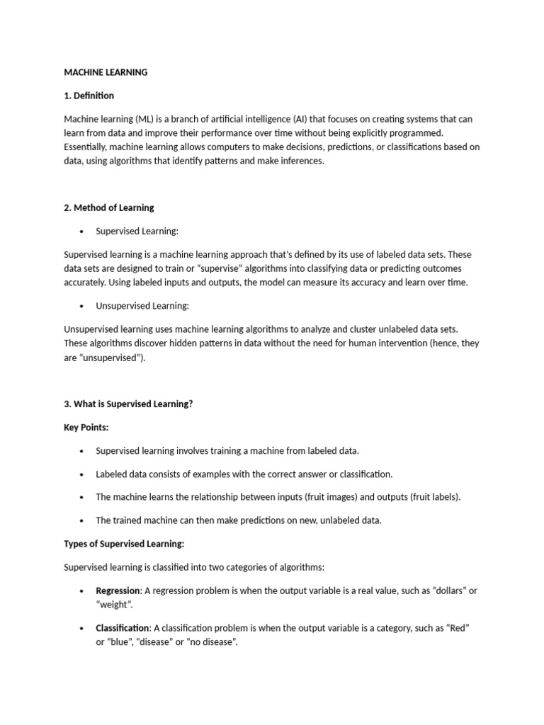 Machine learning pdf machine learning statistical classification