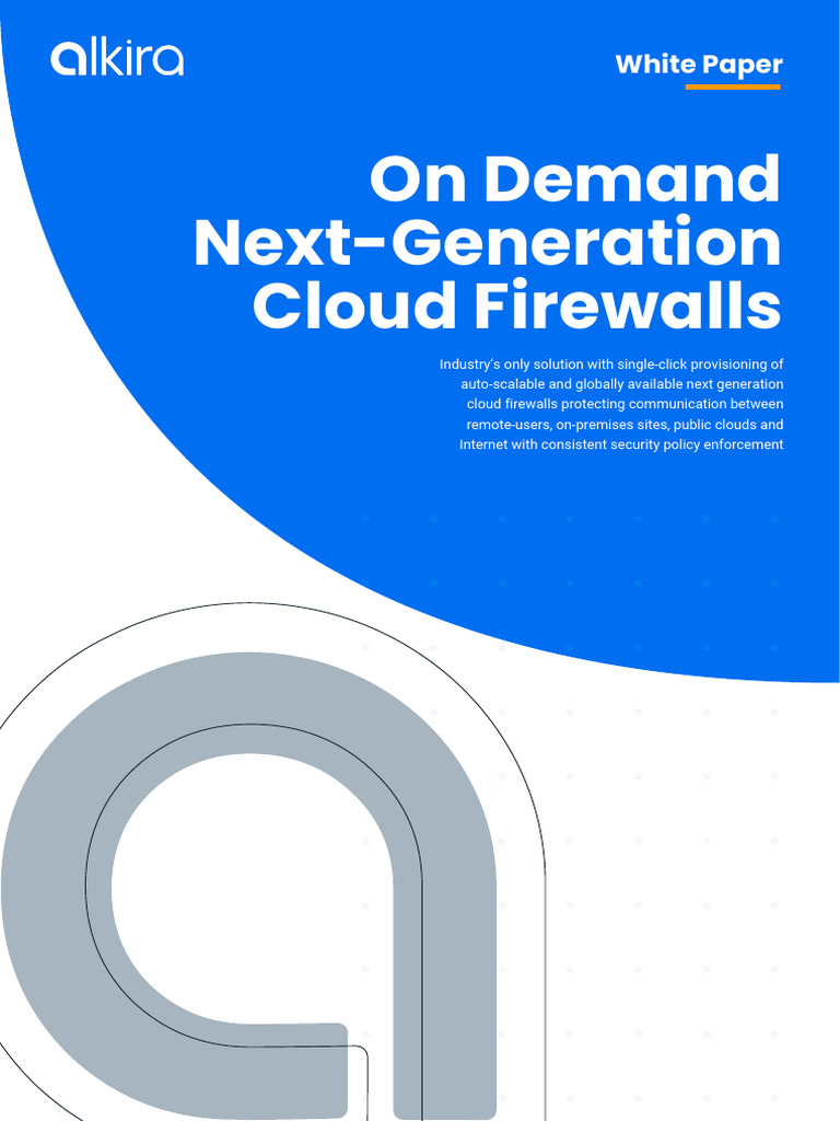 WP OnDemand NextGen Cloud Firewalls | PDF | Cloud Computing | Computer ...