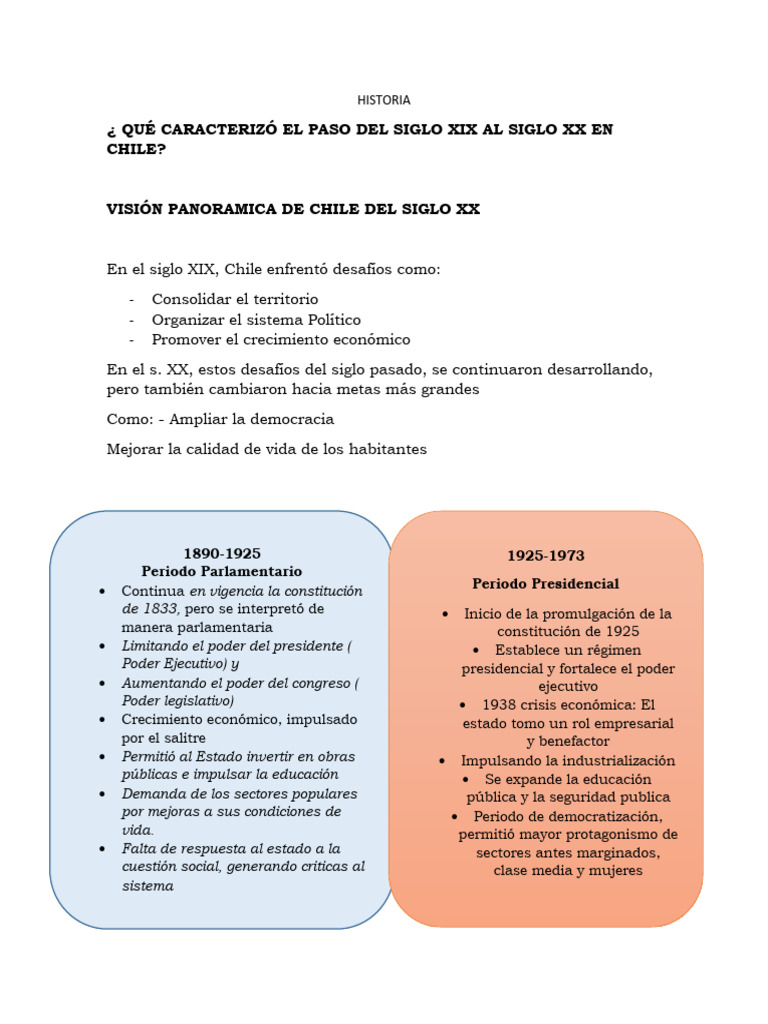 HISTORIA Siglo XIX Y XX CLASE 26-11 | PDF | Democracia | Ideologías ...