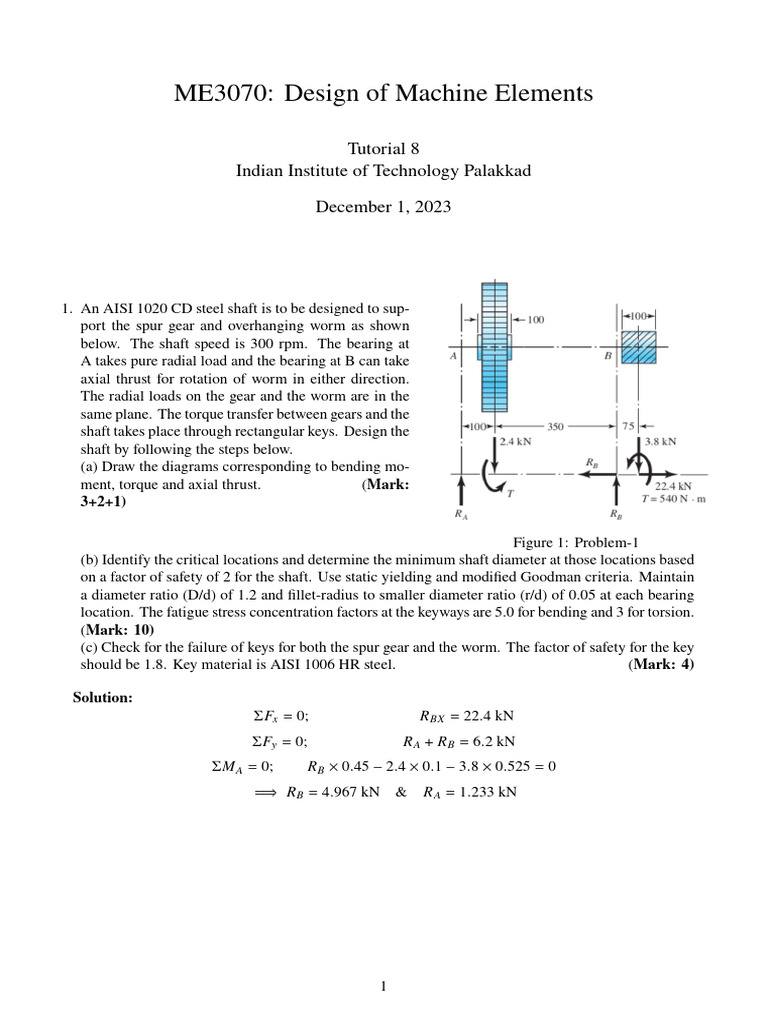 DoME Tutorial 8 | PDF | Gear | Bearing (Mechanical)