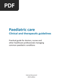 MSF Paediatric Care 2024