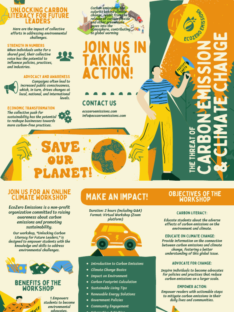 Workshop Brochure | PDF | Climate Change | Sustainability