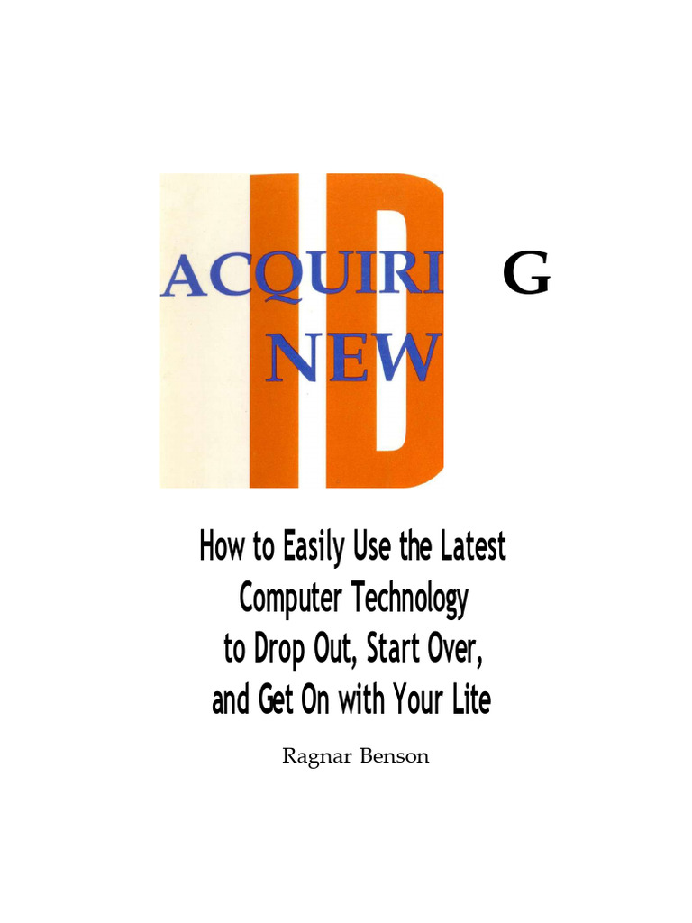 How To Easily Use The Latest Computer Technology To Drop Out, Start ...