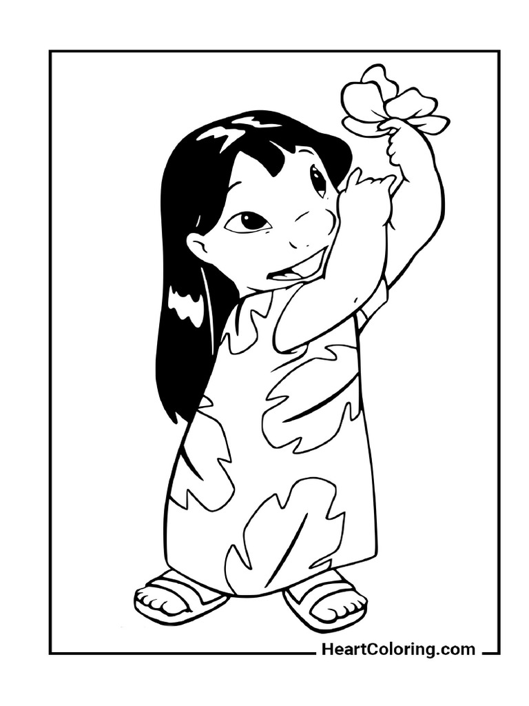 4209 Lilo and Stitch Coloring Pages | PDF