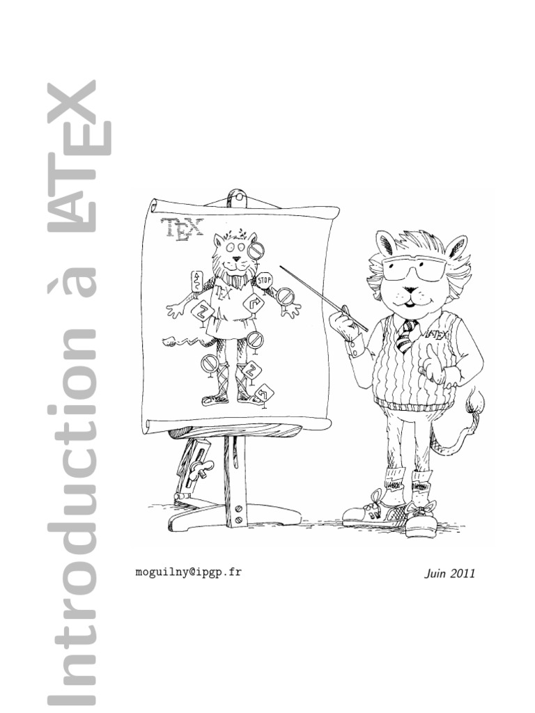 Latex Tutorial 3 Pdf Tex Langue Française