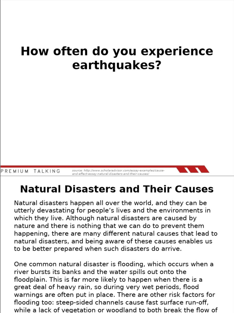 45 Natural Disasters | PDF
