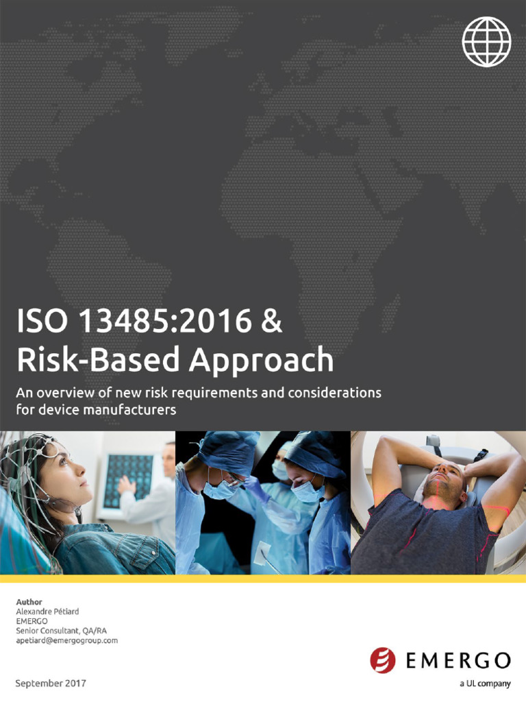 ISO 13485:2016 Risk-Based Approach Guide | PDF | Quality Management ...
