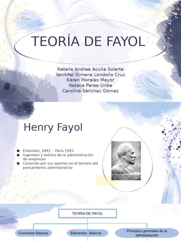 Teoria Fayol | PDF