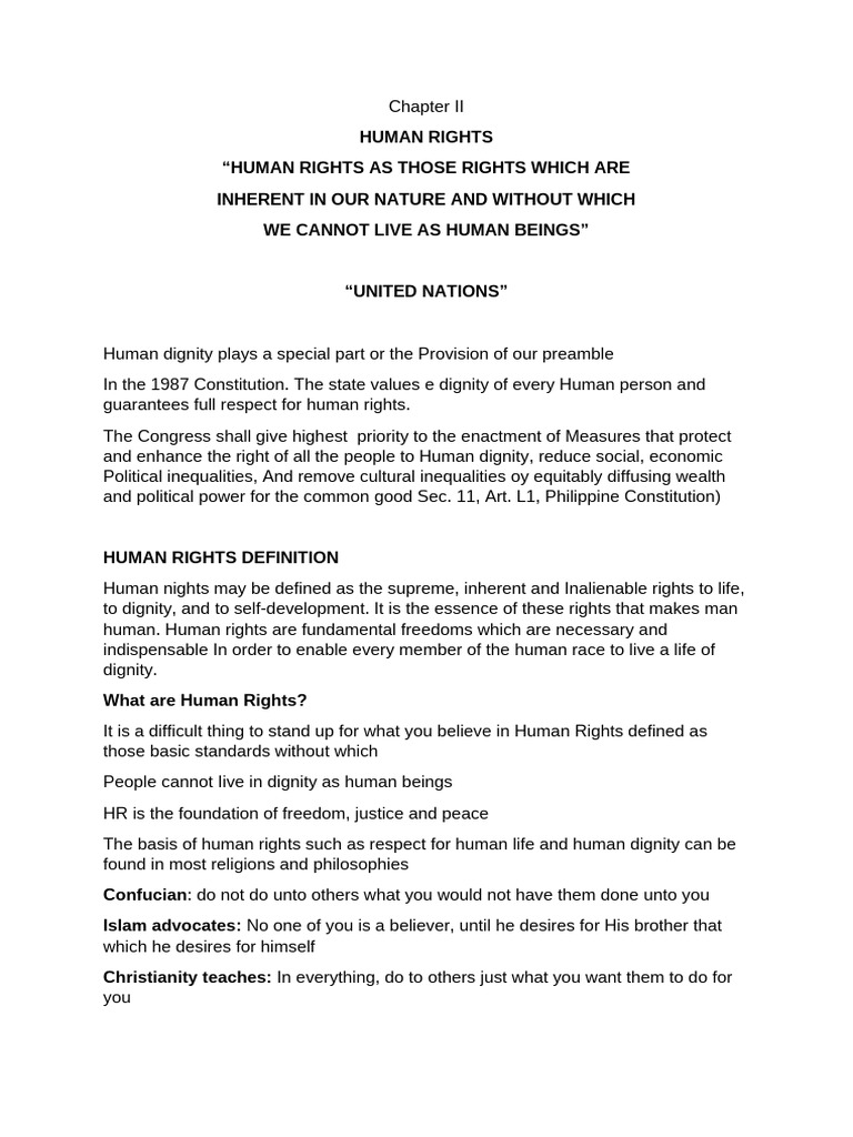 HUMAN RIGHTS | PDF | Human Rights | Rights