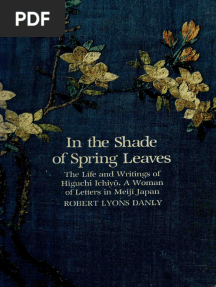 In The Shade of Spring Leaves The Life and Writings of Higuchi Ichiyo, A Woman of Letters in Meiji Japan (Robert Lyons Danly) (Z-Library)