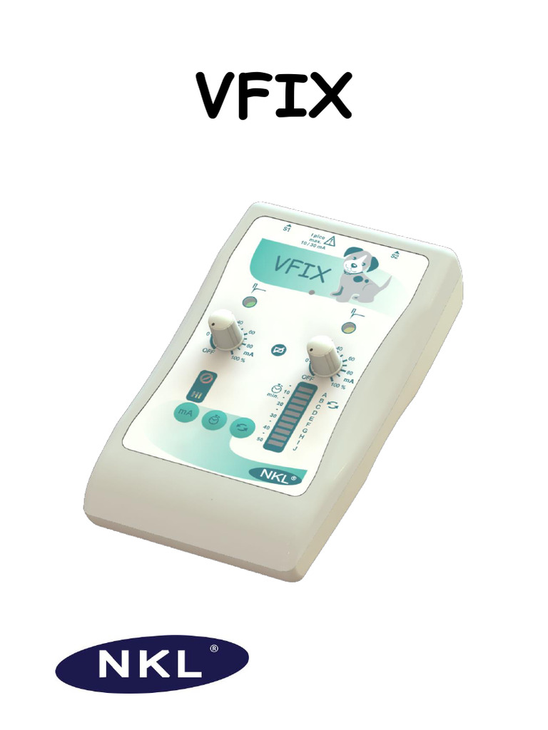 Instruções Operacionais do VFIX | PDF | Tempo | Corrente elétrica