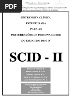 Questionário SCID-5 para Avaliação de Personalidade | PDF | Pensamento ...