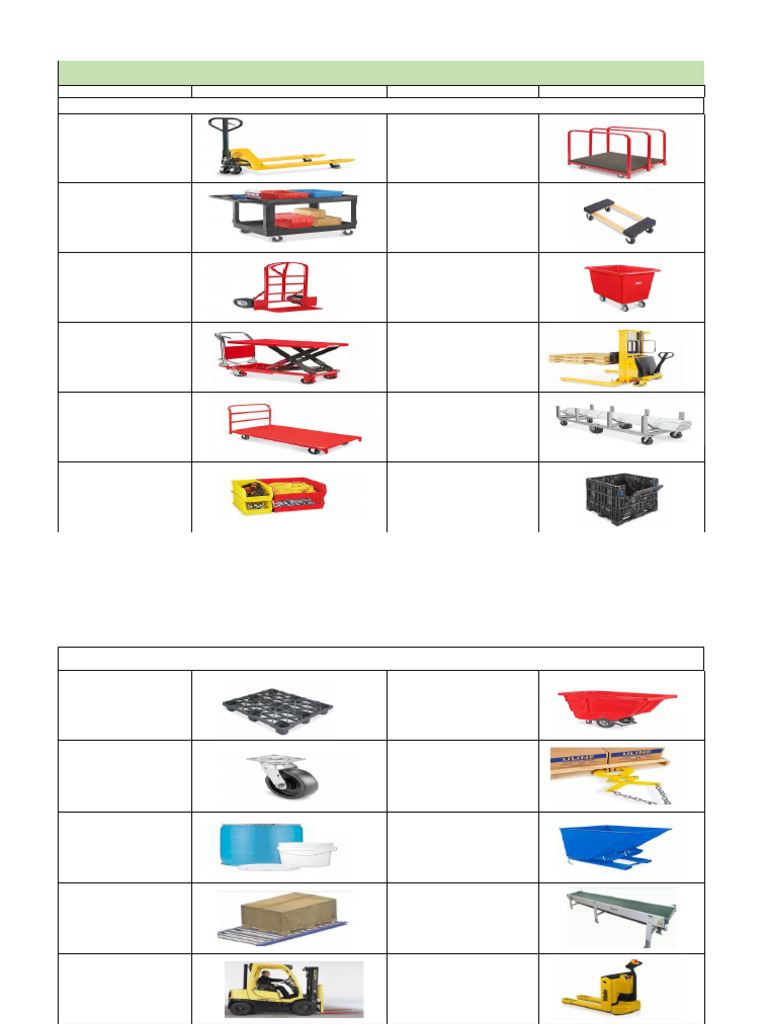 Equipos de Transporte y Almacenamiento | PDF | Máquina elevadora