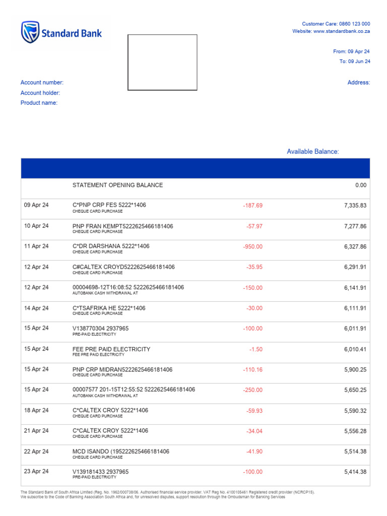 Bank Statement for Account Holders | PDF | Cheque | Banks