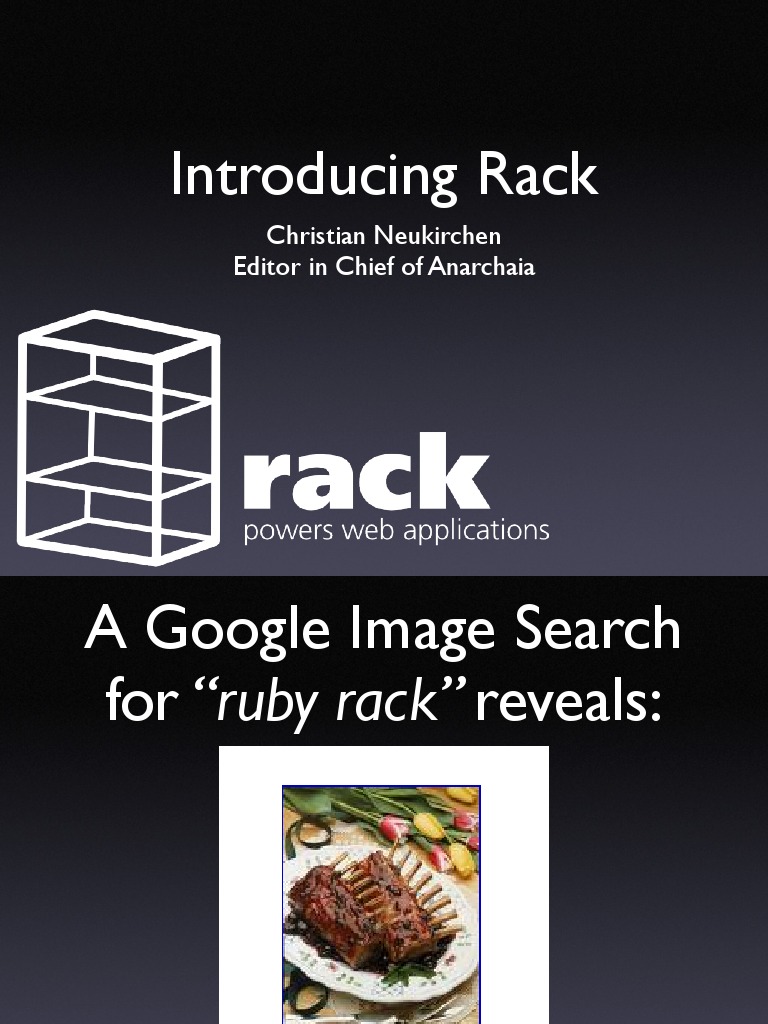 Understanding Ruby Rack Framework | PDF | Application Programming ...