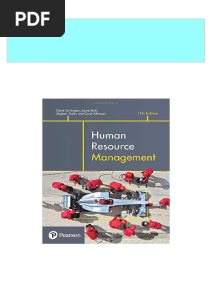 Ebooks File Human Resource Management 11th Edition Derek Torrington All Chapters