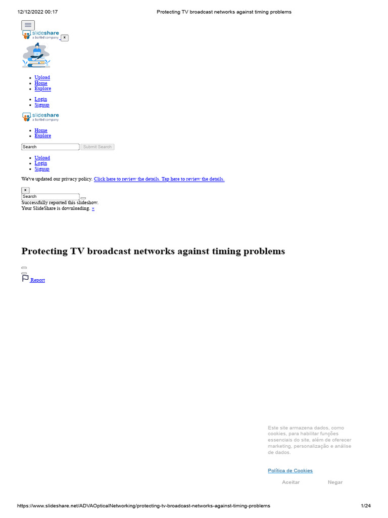Timing Solutions for TV Broadcast Networks | PDF | Telecommunications ...