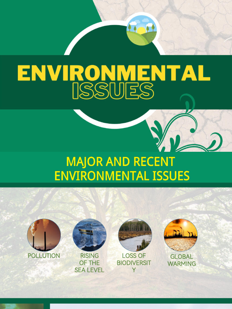Environmental Issues 1 1 | PDF | Water Pollution | Climate Change