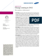 Derivatives Outlook_ Change Coming in 2012 - More Regulations, Volatility Expected