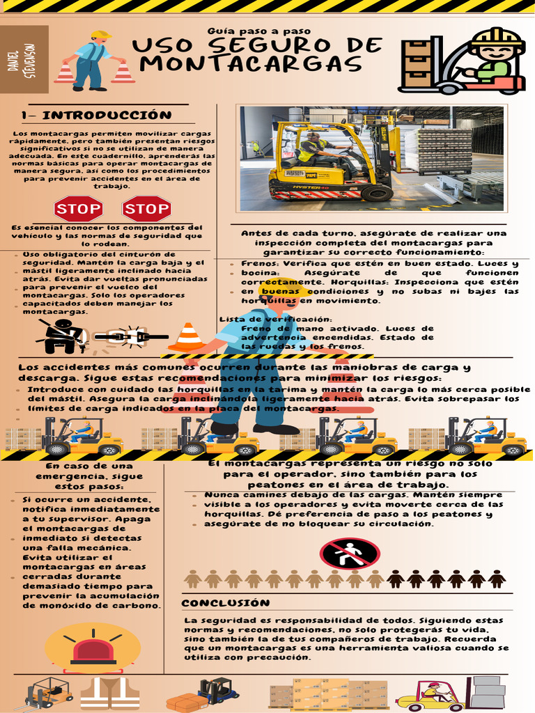 Normas de Seguridad para Montacargas | PDF | Máquina elevadora | Vehículos