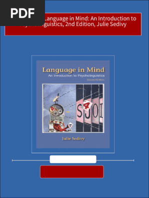 Amazon.com: An Introduction to Psycholinguistics