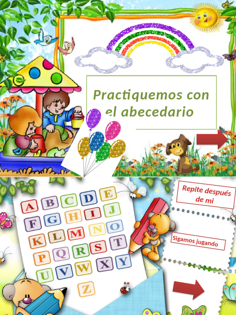 Copia de Copia de Practiquemos Con El Abecedario | PDF
