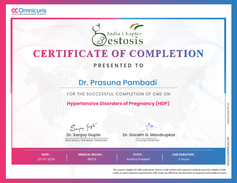 Prasuna Pambadi Episode Expert - Talk Hypertensive Disorders of ...