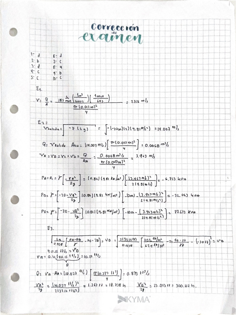 Examen Corregido | PDF