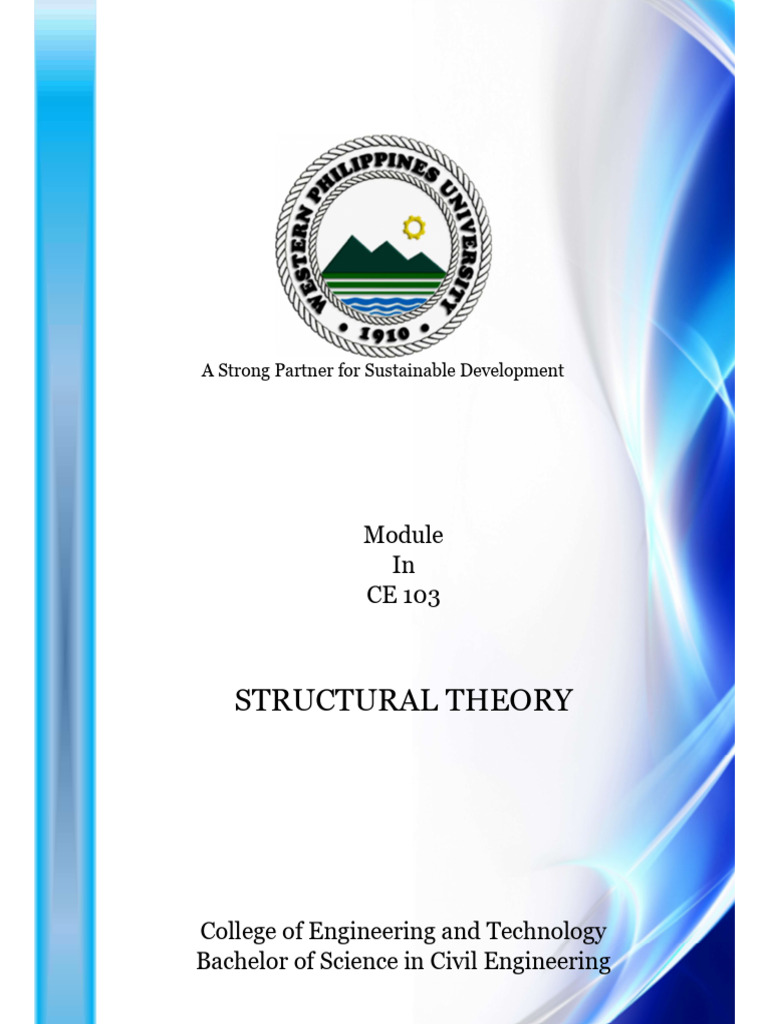 Structural Theory Module 1 Pdf Beam Structure Structural