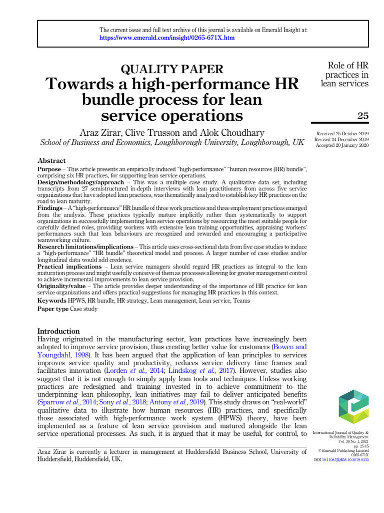 Pdca HR Process | PDF | Human Resource Management | Lean Manufacturing