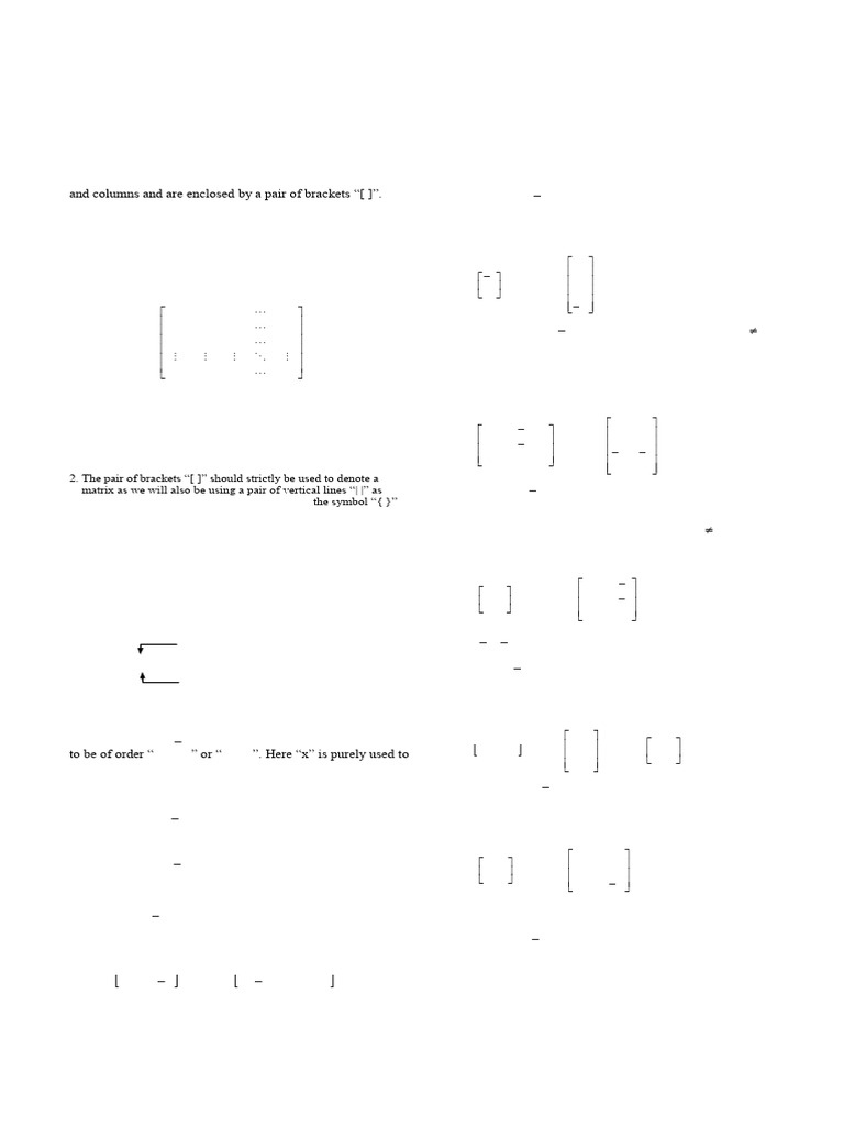 Solving Linear Equations with Matrices | PDF | Matrix (Mathematics ...