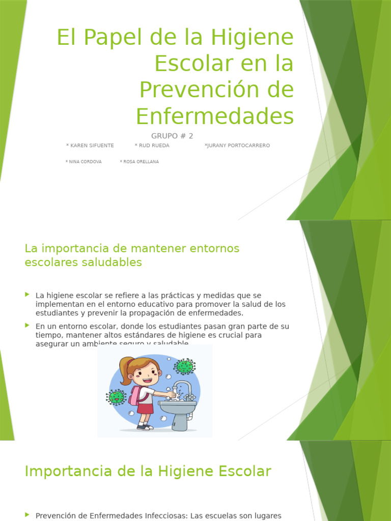 El Papel Fundamental de La Higiene Escolar | PDF | Higiene | Enseñando
