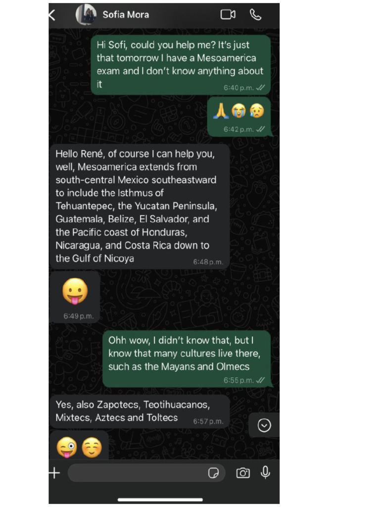Mesoamérica Chat | PDF