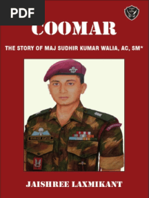 Coomar The Story of Maj Sudhir Walia - Jaishree Laxmikant