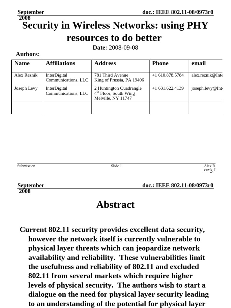 11 08 0973-00-0wng Security in Wireless Networks Using Phy Resources To ...