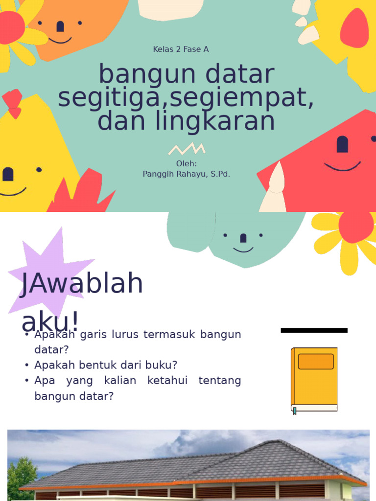 Gabungan Bangun Datar Segitiga dan Lingkaran | PDF