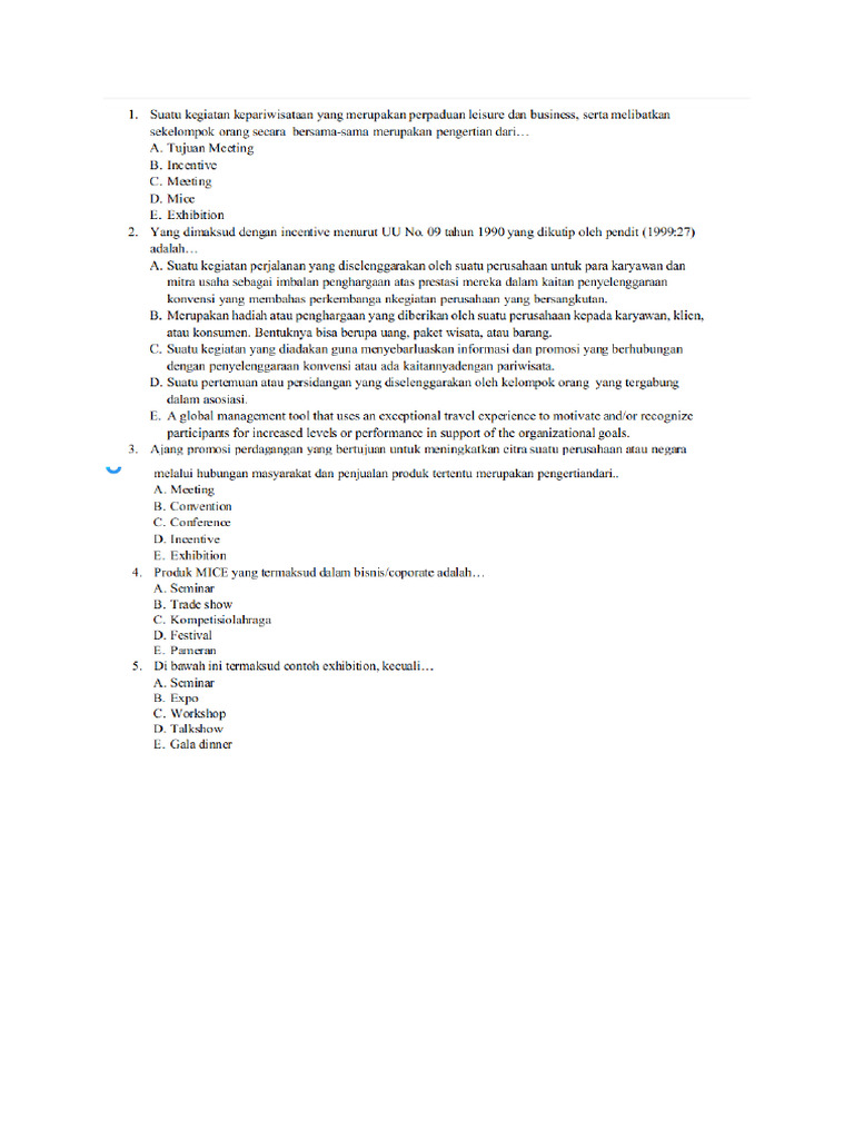 Soal Kompetensi Keahlian Upw | PDF