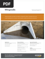Concrete Headwalls and Wingwalls Guide | PDF | Slope | Angle